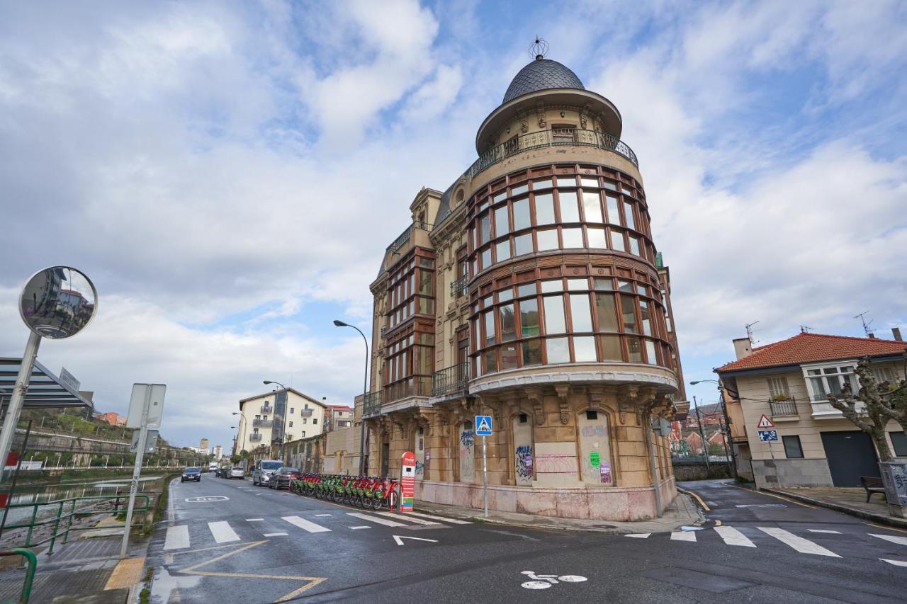 Apartamento Bio Exclusivo Con Mirador En Bilbao Y Aparcamiento Publico Gratuito Apartman Kültér fotó