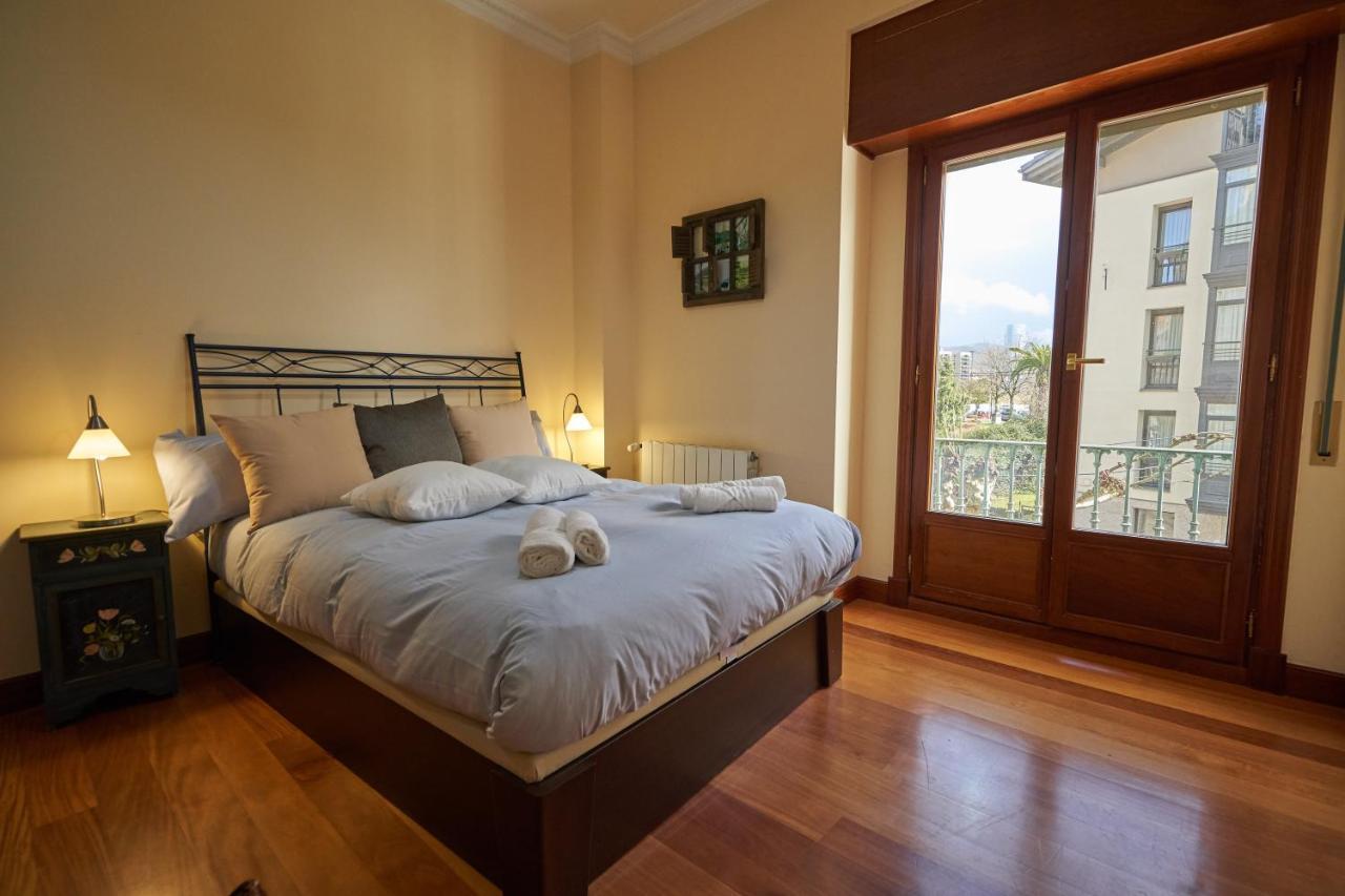 Apartamento Bio Exclusivo Con Mirador En Bilbao Y Aparcamiento Publico Gratuito Apartman Kültér fotó