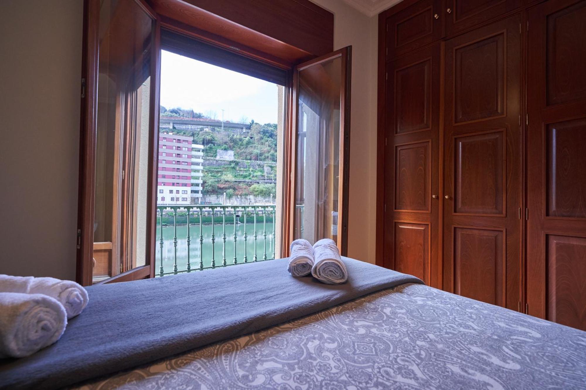 Apartamento Bio Exclusivo Con Mirador En Bilbao Y Aparcamiento Publico Gratuito Apartman Kültér fotó