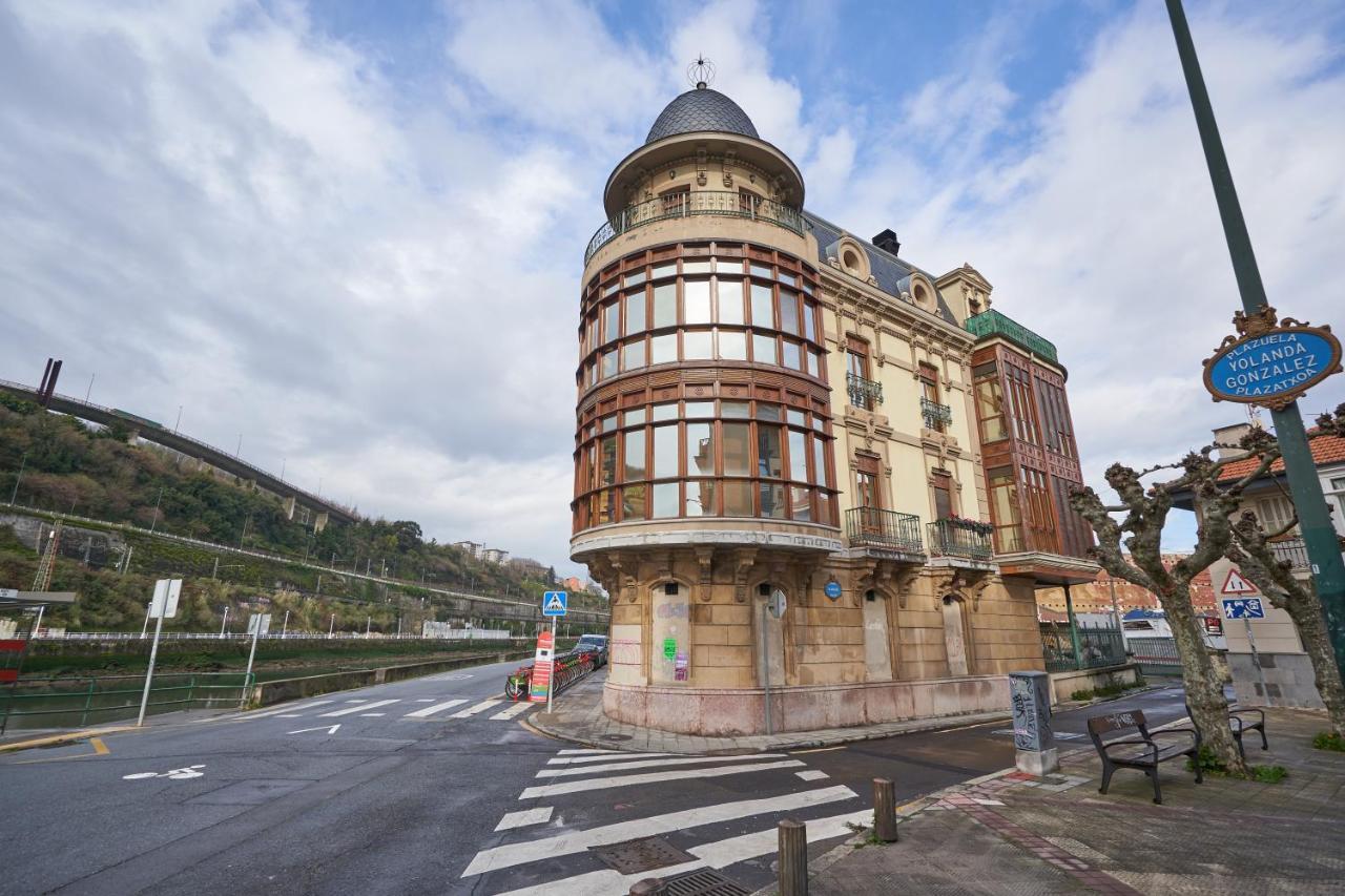 Apartamento Bio Exclusivo Con Mirador En Bilbao Y Aparcamiento Publico Gratuito Apartman Kültér fotó