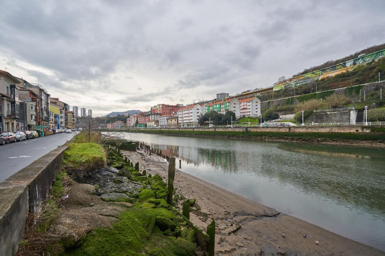 Apartamento Bio Exclusivo Con Mirador En Bilbao Y Aparcamiento Publico Gratuito Apartman Kültér fotó