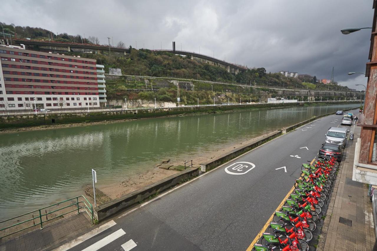Apartamento Bio Exclusivo Con Mirador En Bilbao Y Aparcamiento Publico Gratuito Apartman Kültér fotó