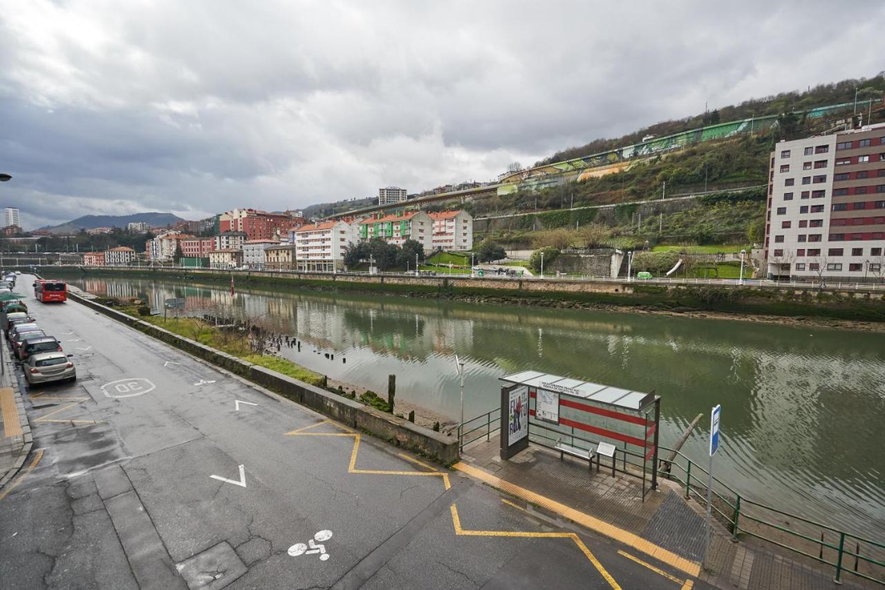 Apartamento Bio Exclusivo Con Mirador En Bilbao Y Aparcamiento Publico Gratuito Apartman Kültér fotó